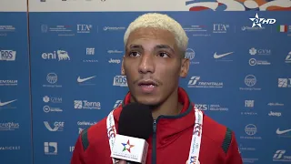 Mediterranean Games "Taranto 2026" – Judo.. Moroccan Ahmed El Alaoui Cherifi after his victory