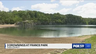 3 drownings at France Park in Cass County