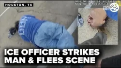 ICE officer charged after allegedly striking fleeing Houston man with SUV