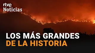 Ávila, Ourense, La Mierla: The biggest wildfires in Spain's history | RTVE News