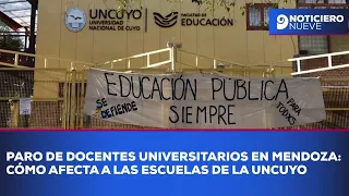 University professor strike in Mendoza: How it affects UNCuyo schools
