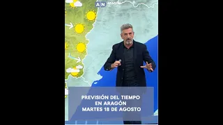 Aragon weather forecast, Tuesday, August 18th