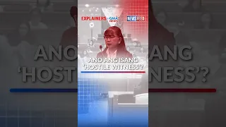 What is a hostile witness? | GMA News Feed