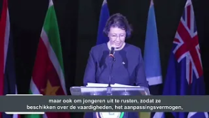 President Simons richtte haar toespraak tijdens CARICOM top