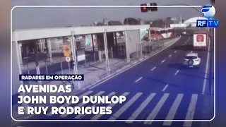 ON AIR - New speed cameras go into operation on John Boyd Dunlop and Ruy Rodrigues avenues in Cam...
