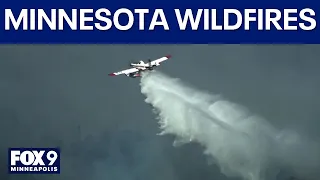 MN wildfires: Walz declares emergency as 19 fires burn