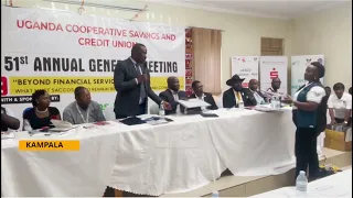 51st UCSCU Annual General Meeting: Minister Aza Calls for Stronger SACCO Governance