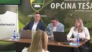 21. sjednica Općinskog vijeća Tešanj (snimak)