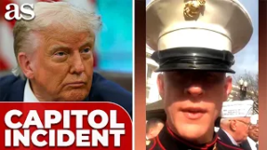 WATCH: MARINE VETERAN WARNS against WAR in video posted before CAPITOL PROTEST