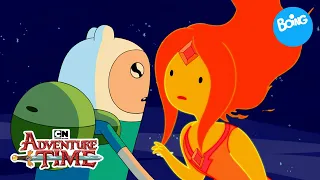 Hora de Aventuras |  Flechazos y momentos incómodos de Finn 💛 Amor y amistad  | Boing