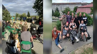 UKRAJINA: Litoměřičtí rockeři zahráli zraněným vojákům a předali humanitární pomoc
