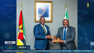 Matola: edil Júlio Parruque recebe Director Regional do Banco Mundial #BancoMundial @MiramarNews