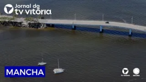 Jornalismo da TV Vitória segue em busca da resposta: Qual é a origem da mancha no mar de Vitória?