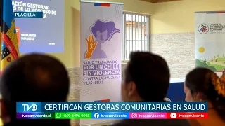 Servicio de Salud O'Higgins certifica a gestoras comunitarias de la salud en Placilla