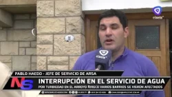 Efforts continue to contain the turbidity of the Ñireco River