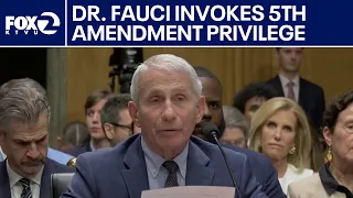 Dr. Fauci pleads the 5th Amendment in COVID senate hearing | KTVU