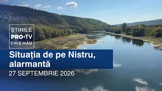 Știrile PRO TV (ORA 20:00) | SITUAȚIA DE PE NISTRU, ALARMANTĂ | Moldova