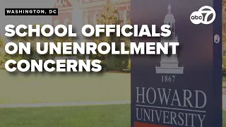 Howard University official speaks on students unenrolled weeks before classes start