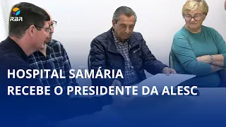 Samaria Hospital receives the president of ALESC