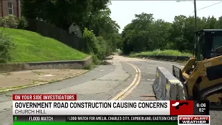 Government Road set to reopen after major slope work; residents push for traffic calming