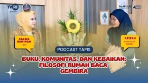 PODCAST TAPIS | BUKU, KOMUNITAS, DAN KEBAIKAN, FILOSOFI RUMAH BACA GEMBIRA