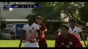 Мечта сборной Тринидада и Тобаго о выступлении на молодежном чемпионате мира завершилась поражени...