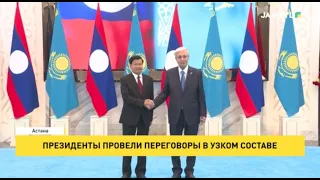 Presidents held narrow-format talks