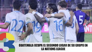 Guatemala takes second place in its Nations League group