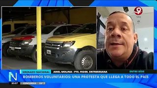 National Siren Protest: Volunteer Firefighters on Alert