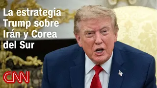 ¿Cuál es la estrategia de Trump con su postura hacia Irán y Corea del Sur?