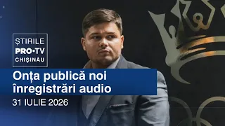 PRO TV News (1:00 PM) | ONȚA RELEASES NEW AUDIO RECORDINGS | Moldova