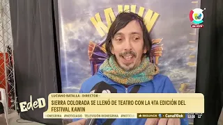 Sierra Colorada filled with theater for the fourth edition of the KAWIN FESTIVAL