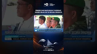 PEMDES DAN MASYARAKAT DUNGKAIT SUKSES GELAR HUT RI SECARA SWADAYA