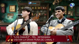 "LOS CHAVEZ" dejaron huella con su musica en La Gran Peña del 7