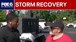Walworth County storm recovery; Operation BBQ Relief volunteers | FOX6 News Milwaukee