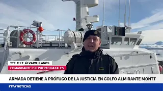 Crew member wanted by law enforcement arrested during maritime operation in Puerto Natales