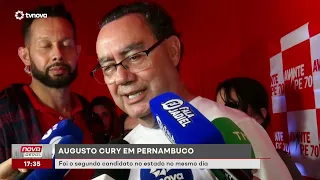 Augusto Cury fulfills campaign schedule in Pernambuco | #NovaGeral