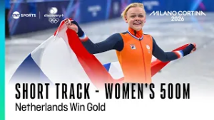 Xandra Velzeboer takes GOLD in Women's Short track 500m! ? | Winter Olympics 2026
