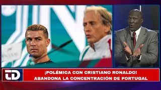 ¿ES EL FIN? Cristiano Ronaldo abandona de forma polémica la concentración de Portugal.