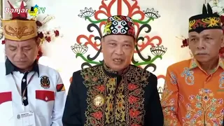 HUT KE-1 MAJELIS DAYAK TOMUN  TEKANKAN PERSATUAN DAN TANGGUNG JAWAB BERSAMA