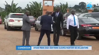 🔵⚖️ MBANI ZOGO CASE: Jean Pierre OLOUMOU MAINTAINS HIS STATEMENTS