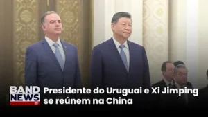 Mundo China: Presidente do Uruguai e Xi Jimping se reúnem na China | BandNews TV