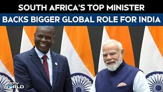 South Africa's Top Minister Backs Bigger Global Role For India At UNSC