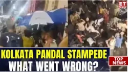 Kolkata Stampede Scare: Narrow Gates, Heavy Crowds Raise Safety Questions | Breaking News | ET Now