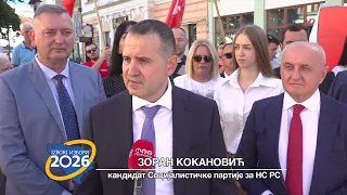 Počela izborna kampanja Socijalističke partije u Brčkom pod sloganom „Složno za Srpsku“