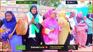 Wafti ay Hogaaminayaan Wasiirada Biyaha iyo Gaadiidka  ayaa Gaadhay Magaalada Oodawayne.