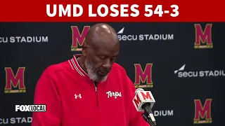 FULL: Press conference after UMD loses 54-3 to UCLA