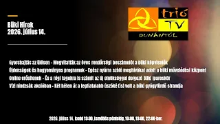 Büki Hírek 2026. július 14.