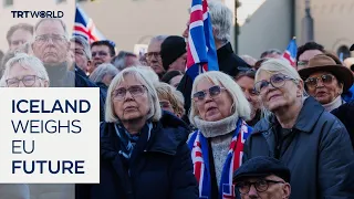 Iceland votes on reopening EU membership talks