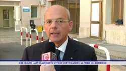 ONE HEALTH: AGRIGENTO ASP RECEIVES CERTIFICATION, THE FIRST IN SOUTHERN ITALY
